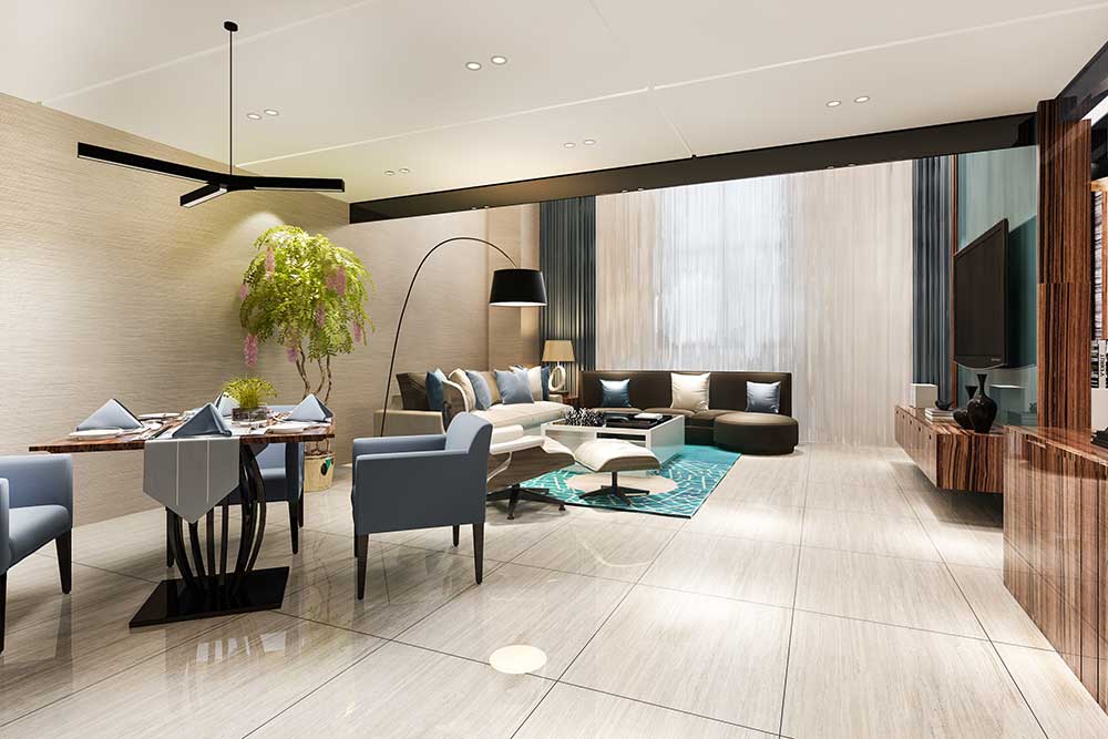 RMZ Signature - retail plaza and open spaces concept